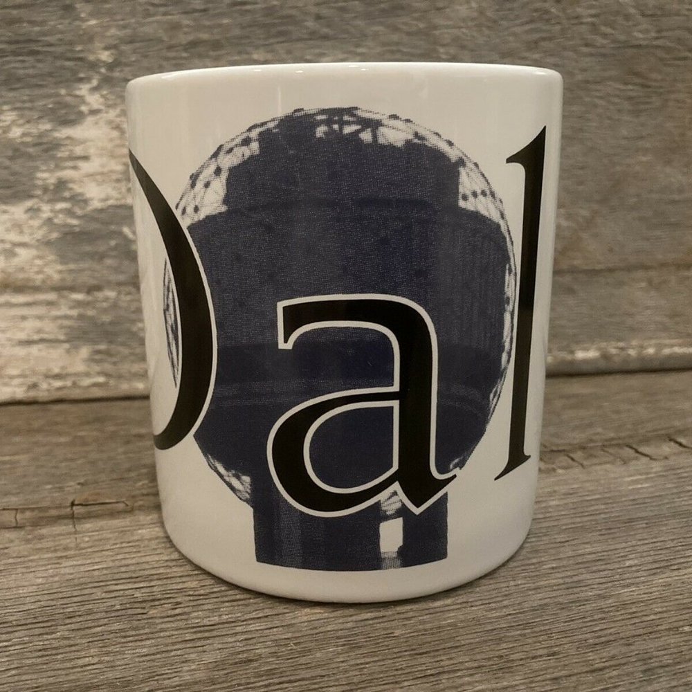 Starbucks Original '94 Collector Dallas V1 Reunion Tower Mug Cup